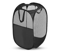 Collapsible Laundry Basket Pop Up Laundry Basket 75L Large Mesh Folding Hamper Dirty clothes Storage Basket for Laundry Room Bedroom Bathroom Camping Travel