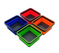 Collapsible Magnetic Parts Tray Organizer Holder Set Heavy Duty Magnet Tool