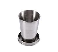 Collapsible Mug Collapsible Stainless Steel Collapsible Cup Collapsible Cup Telescopic Mug S/M/L Stainless Steel Travel Bottle Camping Hiking Mountaineering Collapsible Mug