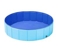 Collapsible Pet Bath, Hard Plastic Portable Outdoor Pad, Multiple Sizes, Suitable for Small or Medium Dogs and Cats (120x30cm)