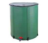 Collapsible Portable Rain Barrel with Lid Drain Tap and Filter Spigot for Efficient Rainwater Collection and Storage System