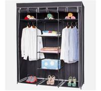 Collapsible Portable Travel Wardrobe Cupboard EONLION Black One Size