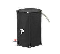 Collapsible Rainwater Collection System Rain water barrel 250L black