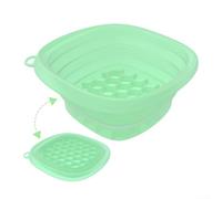Collapsible Silicone Face Bowl Featuring Built-in For Ice Stream System for Cooling Therapy and Acne Inflammation Relief ()