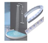 Collapsible Silicone Shower Barrier Water Dam Flexible Kitchen Sink Edge Protector Easy to Store Shower Threshold 400cm (157in) Waterproof Solution