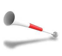 Collapsible Stadium Horn 24 inch Vuvuzelas Soccer Horn Blow Horn Trumpet Noise Maker Loud Sound for All Kinds of Sporting Events, Birthday Parties, Graduations, Football Games, Celebrations