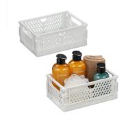 Collapsible storage box lightweight collapsible storage basket 3.33 L stackable