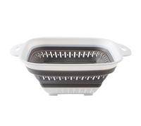 Collapsible Strainer Filor | Collapsible Silicone Basket With Non Slip Handles | Durable Rinse Tool For Pasta Fruit Vegetables Rice Kitchen Sink Bedroom Home P