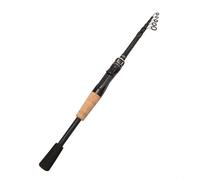 Collapsible Telescopic Fishing Rod For Angler Convenience Straight Handle Or Baitcasting Handle Fiberglass Carbon Composite 1.5m To 2.1m Options(I)
