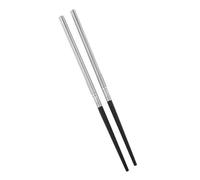 Collapsible Travel Chopsticks Outdoor Camping Picnic Foldable Chopsticks Wooden Cutlery Dinner Tableware for Hot Pot Meeting Party, Ebony OPP