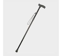 Collapsible Walking Stick - Black, Black One Size