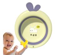 Collapsible Wash Basin for Kids and Babies,Wash Basin Stuff for | Folding Wash Bowl, Washing Face Foot Basin, Tubs Bathing Basin for Babies