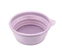 Collapsible Washing Up Bowl Basin Round Multipurpose Foldable Bucket Outdoor Travel Camping Hiking Caravan Water Carrier(S,Purple)