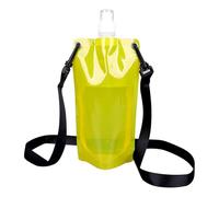 Collapsible Water Bag - 48g Portable Water Bottle with Strap | Sturdy Travel Cutter, Universal Metal Manual Cutting Guide with Adjustable Handle for Swimming, Gym