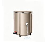 Collapsible Water Butt Foldable Rainwater Tank PVC Rain Barrel Portable Water Collection System Downspout Catcher Container For Garden Backyard Allotment Flowers,380L