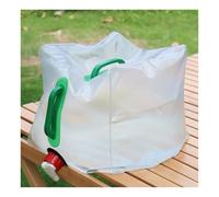 Collapsible Water Container, Folding Water Tank Transparent Water Storage Carrier with Spigot for Outdoor Camping, Hiking, Emergency Survival(5PCS,20L/5.3Gallon)