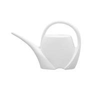 Collapsible Watering Can 1-Gallon Plastic Watering Can with Comfortable Handle, Garden Cans Long Spout for Indoor Outdoor (Gray White) Water Cans (White, 20cm)