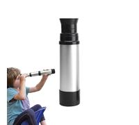 Collapsiblee Pirate Spyglass Telescope - Pocket Monocular Toy, Promote Growth Retractable Scope | Travel Adventure Gear for Kids, Fun Observation Tool for Hiking Games Outdoor Watching Ages 2-12