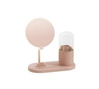 Collapsing Cosmetic Glass Including Phone Stand and Rechargeable Battery Delivers Optimal Lighting for Various Positions USB Charging Makeup Glass