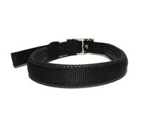 (Collar, 5/8" x 16" - Black) Rosewood Soft Protection Dog Collars & Leads