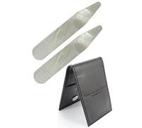 COLLAR AND CUFFS LONDON - Collar Stays for Men - Mother of Pearl - 2 Inch