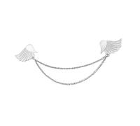 Collar Charms Lily of Valley Flapper Women Brooches and Fairy Wings Green Frog Pins for Bag Brooch Pin Angel Wing Necklace Golden