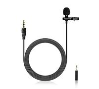 Collar Clip Microphone Lavalier Microphone Lapel Clip-on Condenser for Video Recording,Live Streaming,Vlog(Type 2)