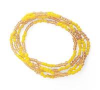 Collar de Oshun Santería - Necklace Yoruba Religion Orula Protection