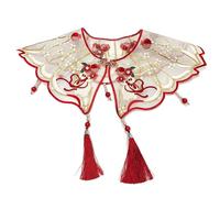 Collar False Collar Yunjian Embroidery Lace Studded Bridal Traditional Chinese Yunjian Embroidered For Dogs