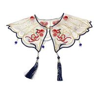 Collar False Collar Yunjian Embroidery Lace Studded Bridal Traditional Chinese Yunjian Embroidered For Dogs