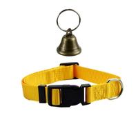Collar for Goats with Bell,Quick Release Buckle,Outdoor Cattle Collar | for Breeders Farmers Ranchers Shepherds Ranch Farm Backyard Field Grassland Winter Grass