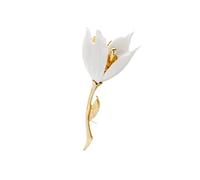 Collar Pin Brooch Lapel Pin Women's Brooch Pin Chest Ornament Tulip Branch Magnolia Fashionable Gift Superior Quality and Creative, Medium, other gemstones, Medium, other gemstones