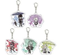 Collar X Malice Collar X Malice Acrylic Keychain 02 Rainy Season Ver. Graffart Design 1boX 5pcs
