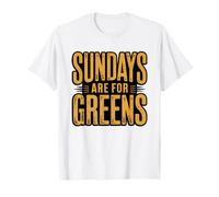Collard Greens Every Sunday Non Negotiable Identity Weekly T-Shirt