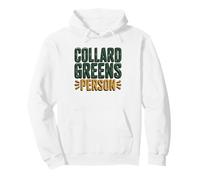 Collard Greens Person Southern Food Identity Badge Soul Pullover Hoodie