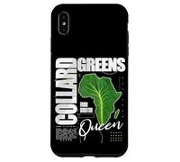 Collard Greens Queen Soul Food Heritage Africa Leaf Case for iPhone XS Max