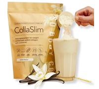 CollaSlim, Meal Replacement Shake with Added Collagen, Vitamins and Minerals, Balanced Meal, Healthy for Weight Management, Diet Shake, Vanilla Flavour