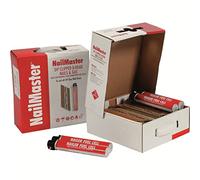 COLLATED 1ST FIX GUN NAILS NAILMASTER 50 X 2.8MM RING GALVANIZED NAIL (3300) & GAS (3 CELLS) PASLODE (OLD) HITACHI, SENCO, QUICKFIRE