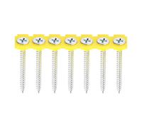 Collated Drywall Metal Stud Plasterboard Screws - PH - Bugle - Fine Timco Silver One Size