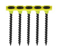 Collated Drywall Timber Stud Plasterboard Screws - PH - Bugle - Coarse Timco Black One Size