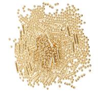 COLLBATH 1 Pack Golden Metal Sprinkle for Cupcake Decoration DIY Baking Supplies for Shiny Cakes for Festivals Parties and Desserts Easy to Clean Reusable
