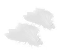 COLLBATH 1 Pair Elegant Plume Hair Clips for Weddings and Prom of Unique Hair Accessories for Dancers and Special Occasions Lightweight and Comfortable Design for Women