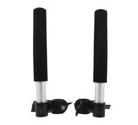COLLBATH 1 Pair Wheelchair Handle Extenders: 10.83in Universal Handlebar Extension Push Bar for Wheel Chair & Indoor Exercise Bike - Assist Accessories