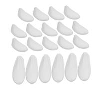 COLLBATH 10 Pairs Disposable Foam Shoe Tree Inserts for Boots Lightweight Sole Inserts for Women Toe Area Expander and Essential to Prolong Footwear Lifespan and Prevent Creasing
