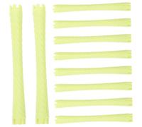 COLLBATH 10 pcs Flexible Perm Rod Hair Curlers for Women and Lightweight Portable Plastic Rollers for Short and Long Hair Curling Tool for Charming Hairstyles Random Color