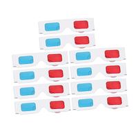 COLLBATH 10 pcs Glasses for Movies Lightweight Viewing Glasses Props for Home Festivals and Birthdays for Family and Friends