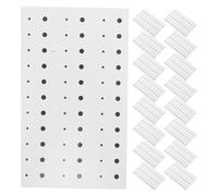 COLLBATH 100 sheets Black Mole Tattoo Stickers - Reusable Beauty Mole Decals for Face and Eyes - Temporary Makeup Patches for Party and Festival