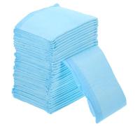COLLBATH 100pcs Bird Bed Sheet Precut Parakeets Cage Hutch Pet Bird Carrier Ferret Big Bird Cages Big Bird Cage Liners Blue Big Bird Cage Liners Feeder Rat Sky-blue Non-woven Fabric