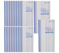 COLLBATH 100Pcs Disposable Vomit Bags for Motion Sickness Travel Barf Bags with Leak-Proof Laminate Paper Suitable for Car, Airplane, and Cruise Use