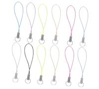 COLLBATH 100Pcs Doll Phone Straps Wrist Lanyards Keyring Mobile Phone Charm Cords for Keys Cameras Selfie Sticks DIY Decorative Accessories